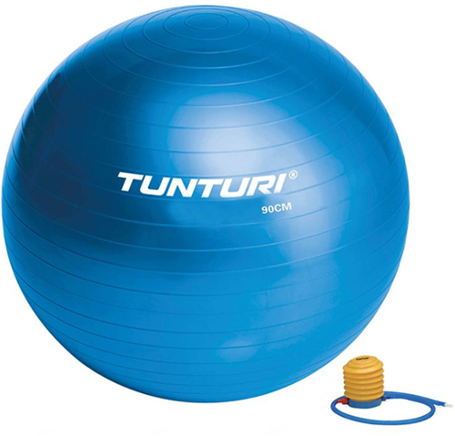 Tunturi Fitnessbal Gymbal Blauw - 90 cm