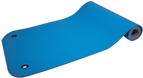 Reha Fit Fitnessmat - Yogamat - 180 x 65 x 0,8 cm - Turquoise/Grijs