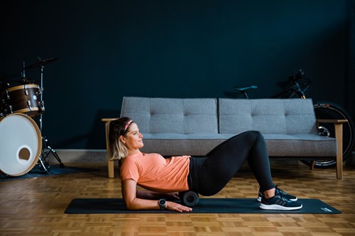 Blackroll Twin Foam Roller - 30 cm - Zwart