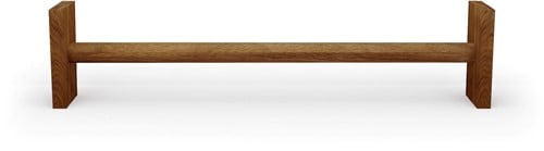 Nohrd WallBar Verhoging - 21,5 cm - Kersen