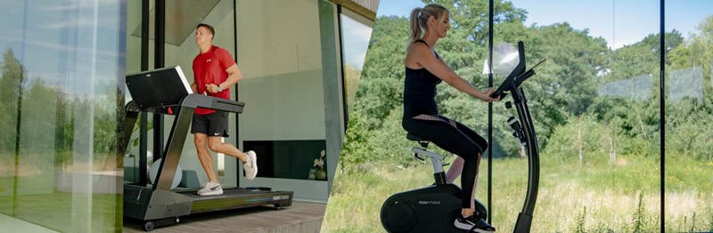 Wat is het verschil tussen een loopband en een hometrainer?