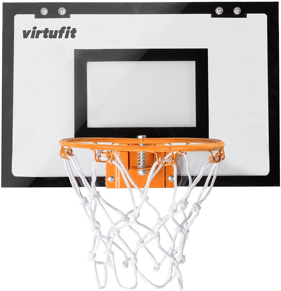 VirtuFit Pro Mini Basket Board avec 2 ballons et pompe - Noir