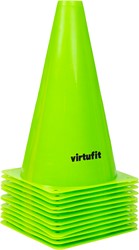 Ensemble de pions VirtuFit - 23 cm - 12 pièces - Vert