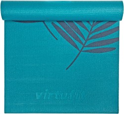 VirtuFit Premium Yogamat - 183 x 61 x 0,4 cm - Ocean Green Forest