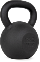 VirtuFit Kettlebell Pro - Kettle Bell - Gietijzer - 12 kg