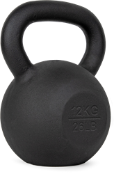 VirtuFit Kettlebell Pro - en Fonte - 12 kg