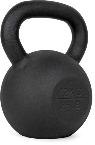 VirtuFit Kettlebell Pro - Kettle Bell - Gietijzer - 12 kg