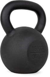 VirtuFit Kettlebell Pro - en Fonte - 16 kg