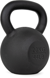 VirtuFit Kettlebell Pro - en Fonte - 20 kg