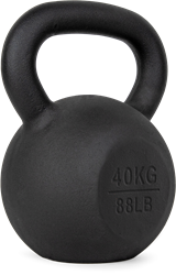VirtuFit Kettlebell Pro - en Fonte - 40 kg