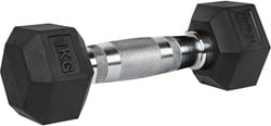 VirtuFit Haltère Hexa Pro - Dumbbell - 1 kg - Par Pièce