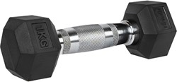 VirtuFit Hexa Dumbbell Pro - 1 kg - Per Stuk
