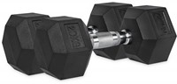 VirtuFit Hexa Dumbell Pro Set - 2 x 20 kg