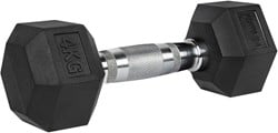VirtuFit Haltère Hexa Pro - Dumbbell - 4 kg - Par Pièce