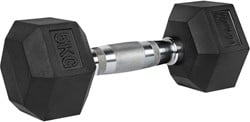 VirtuFit Haltère Hexa Pro - Dumbbell - 5 kg - Par Pièce