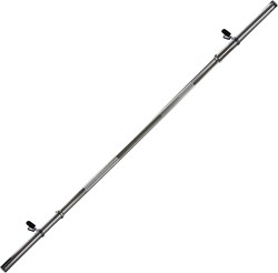 VirtuFit Halterstang - 120 cm - Veerclipsluiting - 30 mm