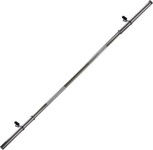 VirtuFit Halterstang - 120 cm - Veerclipsluiting - 30 mm