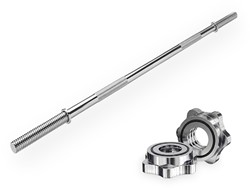 VirtuFit Halterstang - 170 cm - Schroefsluiting - 30 mm