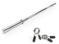 VirtuFit Halterstang - 170 cm - Veerclipsluiting - 30 mm