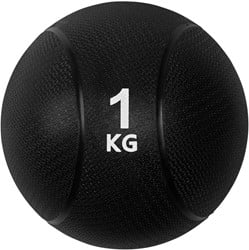 VirtuFit Medicijnbal Pro - Medicine Ball  - 1 kg - Rubber - Zwart