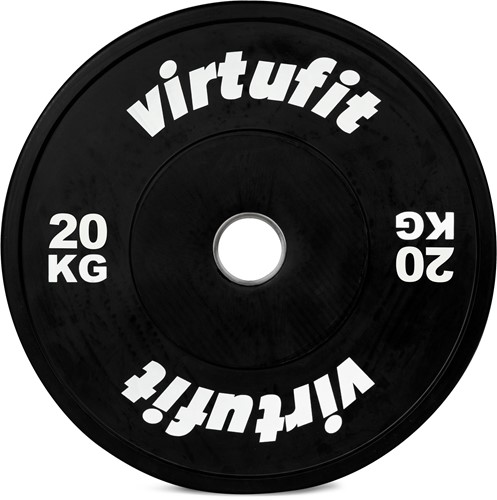 VirtuFit Bumper Plate - Olympische Halterschijf van Rubber - 50 mm - 20 kg-2