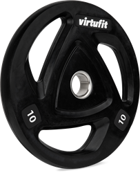 VirtuFit Olympische Rubberen Halterschijf - 10 kg