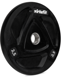 VirtuFit Olympische Rubberen Halterschijf - 2.5 kg