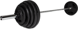 VirtuFit Olympische Gietijzeren Halterset - 170 kg