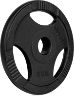 VirtuFit Olympische Gietijzeren Halterschijf - 5 kg