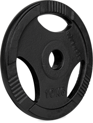 VirtuFit Olympische Gietijzeren Halterschijf - 10 kg