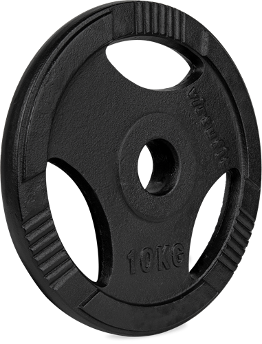 VirtuFit Olympische Gietijzeren Halterschijf - 10 kg