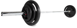 VirtuFit Olympische Gietijzeren Halterset - 90 kg