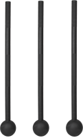 VirtuFit Facebell Set - Noir - 4, 6, 8 kg-2