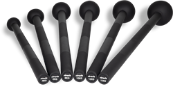 VirtuFit Macebell Set - Zwart - 4, 6, 8, 10, 12, 14 kg