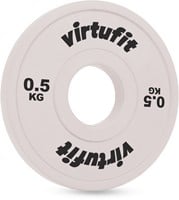 VirtuFit Olympische Fractional Plate - Halterschijf - Bumper Plate - 0.5 kg