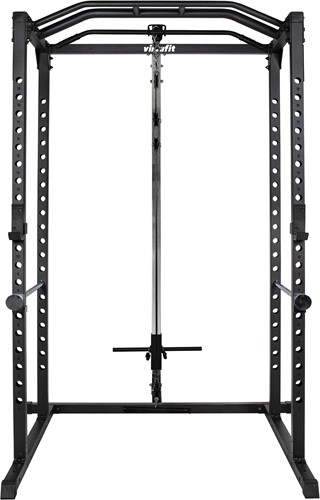VirtuFit PR100 Power Rack met Lat Attachment - Squat Rack - Inclusief Pulley Station - Krachtstation