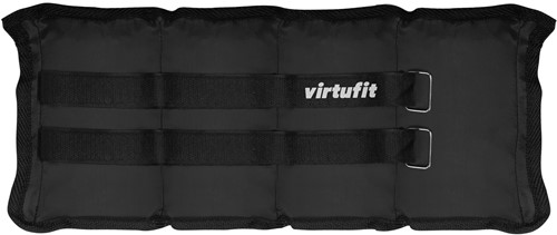 VirtuFit Poids de cheville/poids de poignet réglables 2 x 2 kg - Nylon - Bleu