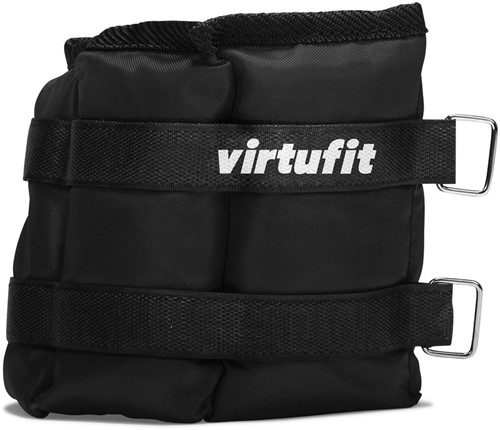 VirtuFit Poids de cheville/poids de poignet réglables 2 x 2 kg - Nylon - Bleu-2