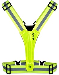 Gilet de Sécurité Réfléchissant VirtuFit avec LED – Éclairage pour la Course