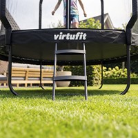 VirtuFit Premium Trampoline met Veiligheidsnet - Zwart - 251 cm-3