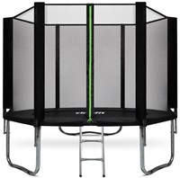 VirtuFit Trampoline met Veiligheidsnet - Zwart - 305 cm
