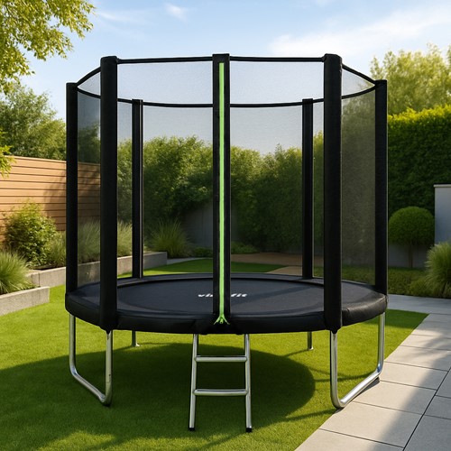 VirtuFit Trampoline met Veiligheidsnet - Zwart - 183 cm-2