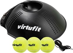 VirtuFit Tennis Trainer - Incl. 3 balles avec cordon élastique