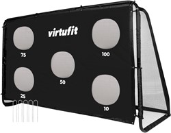VirtuFit But de Football avec Mur de But - 300 x 200 cm