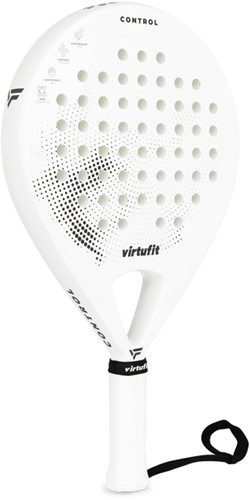 VirtuFit Control Padel Racket - Wit - Zwart