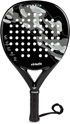 VirtuFit Hybrid Padel Set - Zwart - Grijs-3