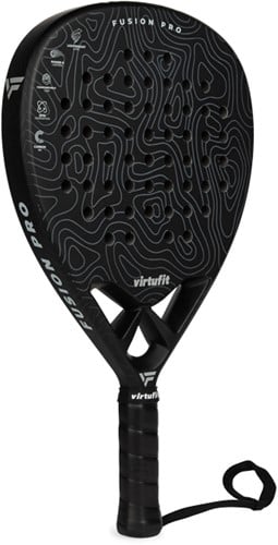 VirtuFit Fusion Pro Padel Racket - Zwart - Grijs