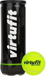 VirtuFit Pro Padel Balles - Ensemble de 3 balles