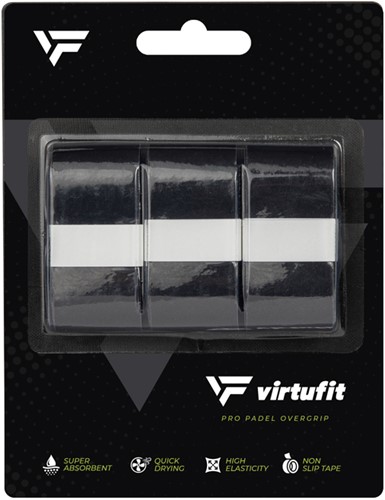 VirtuFit Pro Padel Overgrip - Zwart