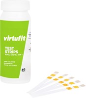 VirtuFit Bandes de Test pour Piscine - 50 Pièces